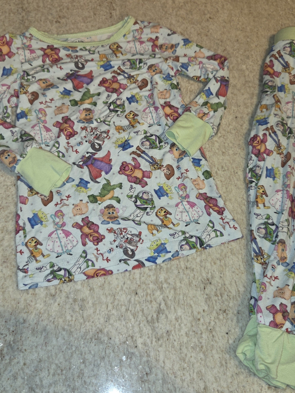 2T Bamboo Toy Story Long-sleeve Shirt & Pants Set Feral & Free